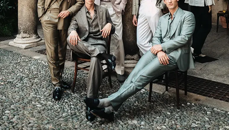 Brioni Group Suit Mens Cropped Hz