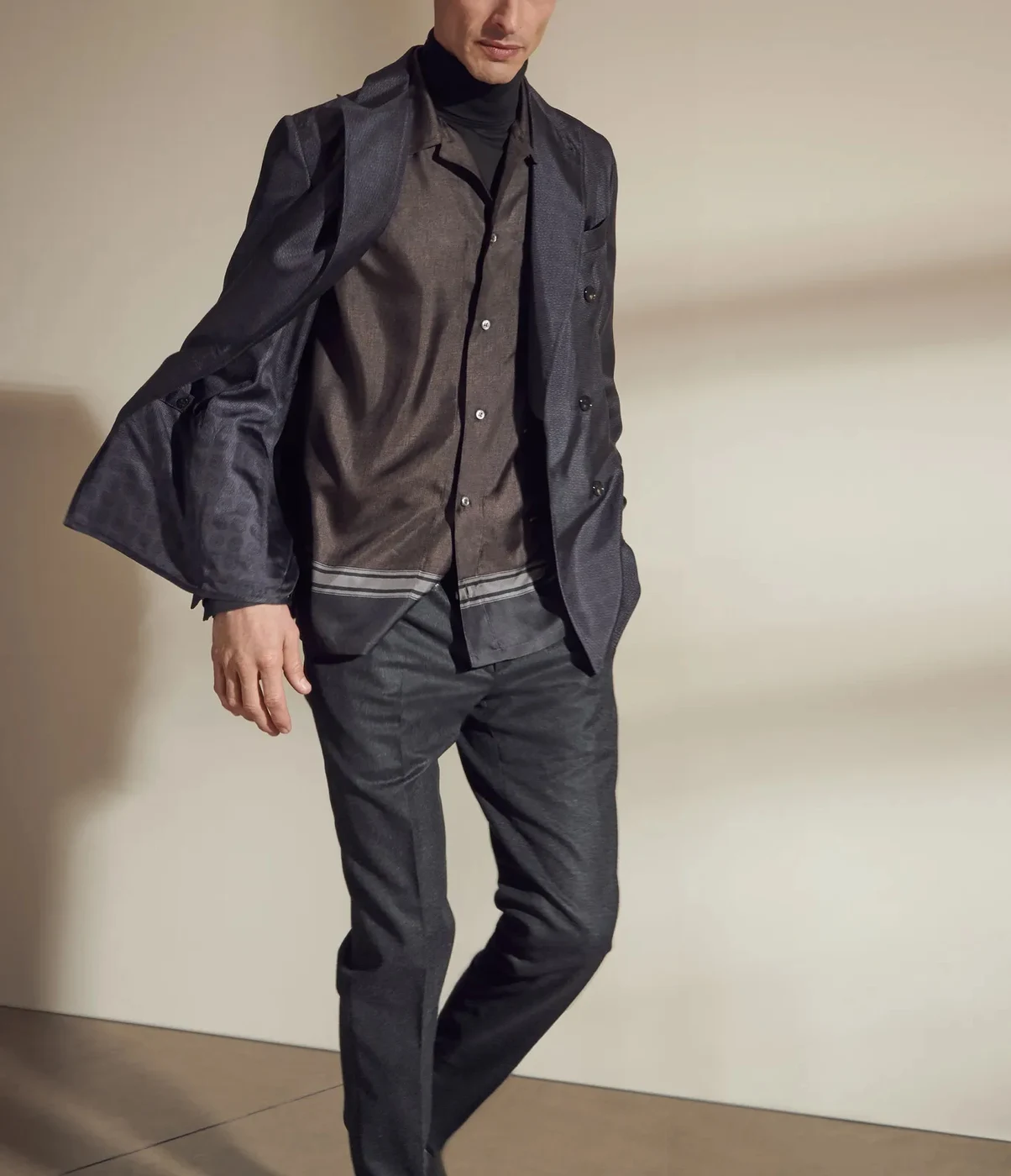 Brioni Jacket Casual Cropped Vert