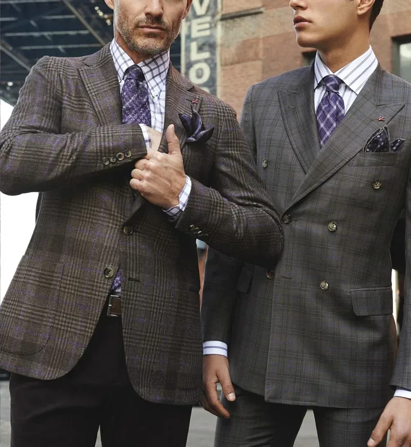 Isaia garment cared for by Alex's Dry Cleaning Valet in San Francisco