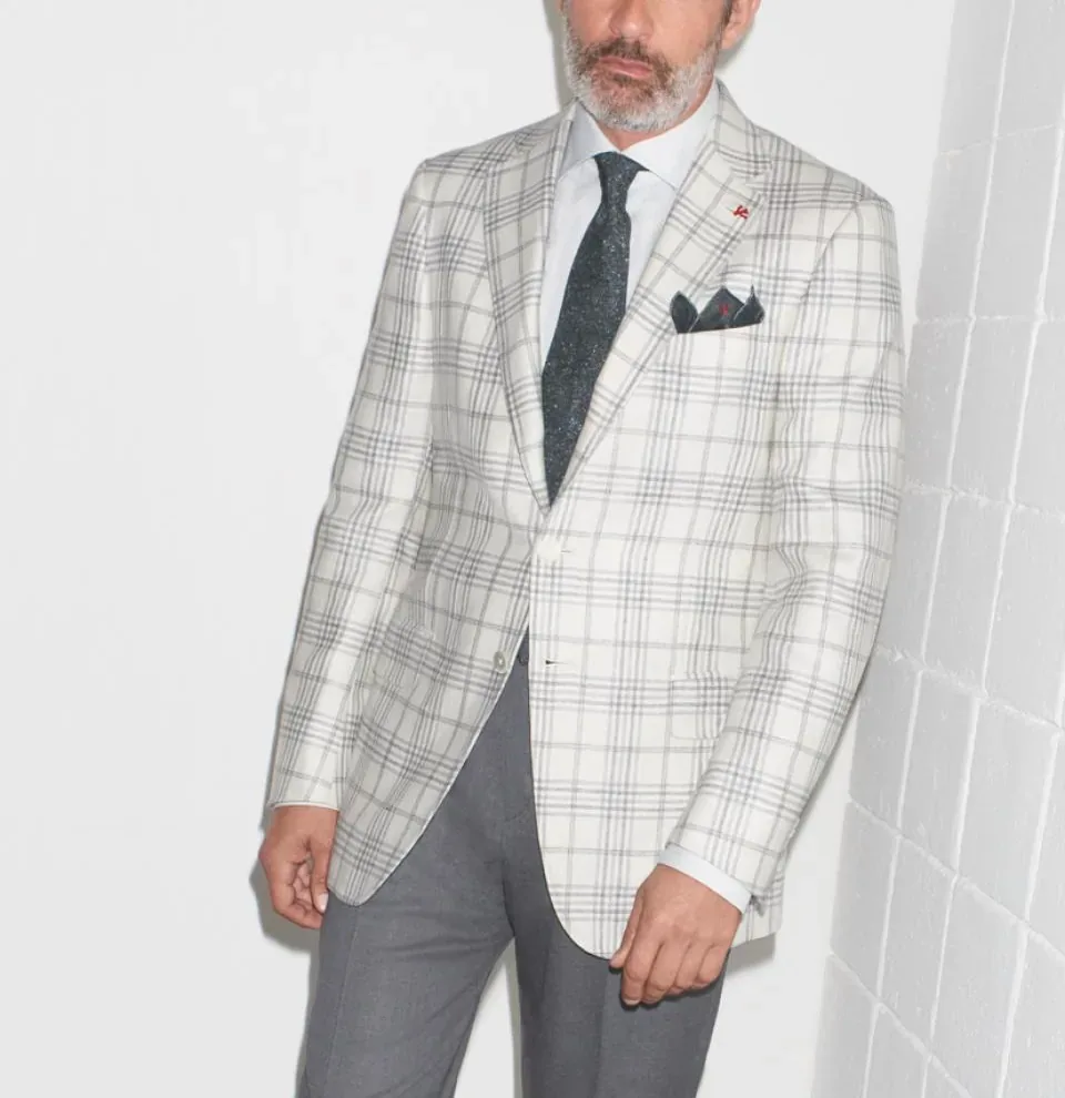 Isaia garment cared for by Alex's Dry Cleaning Valet in San Francisco