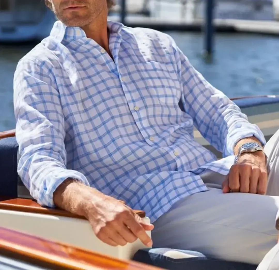 Peter Millar garment cared for by Alex's Dry Cleaning Valet in San Francisco