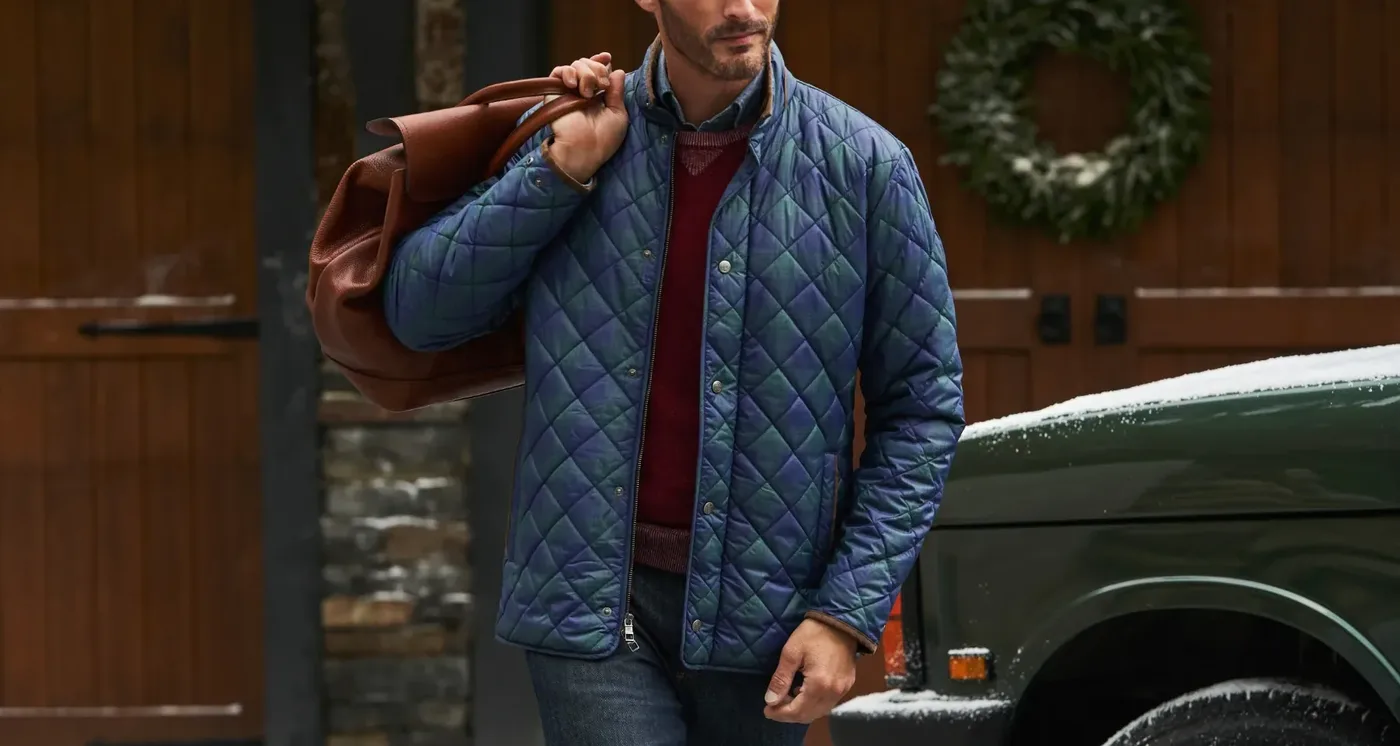 Peter Millar garment cared for by Alex's Dry Cleaning Valet in San Francisco