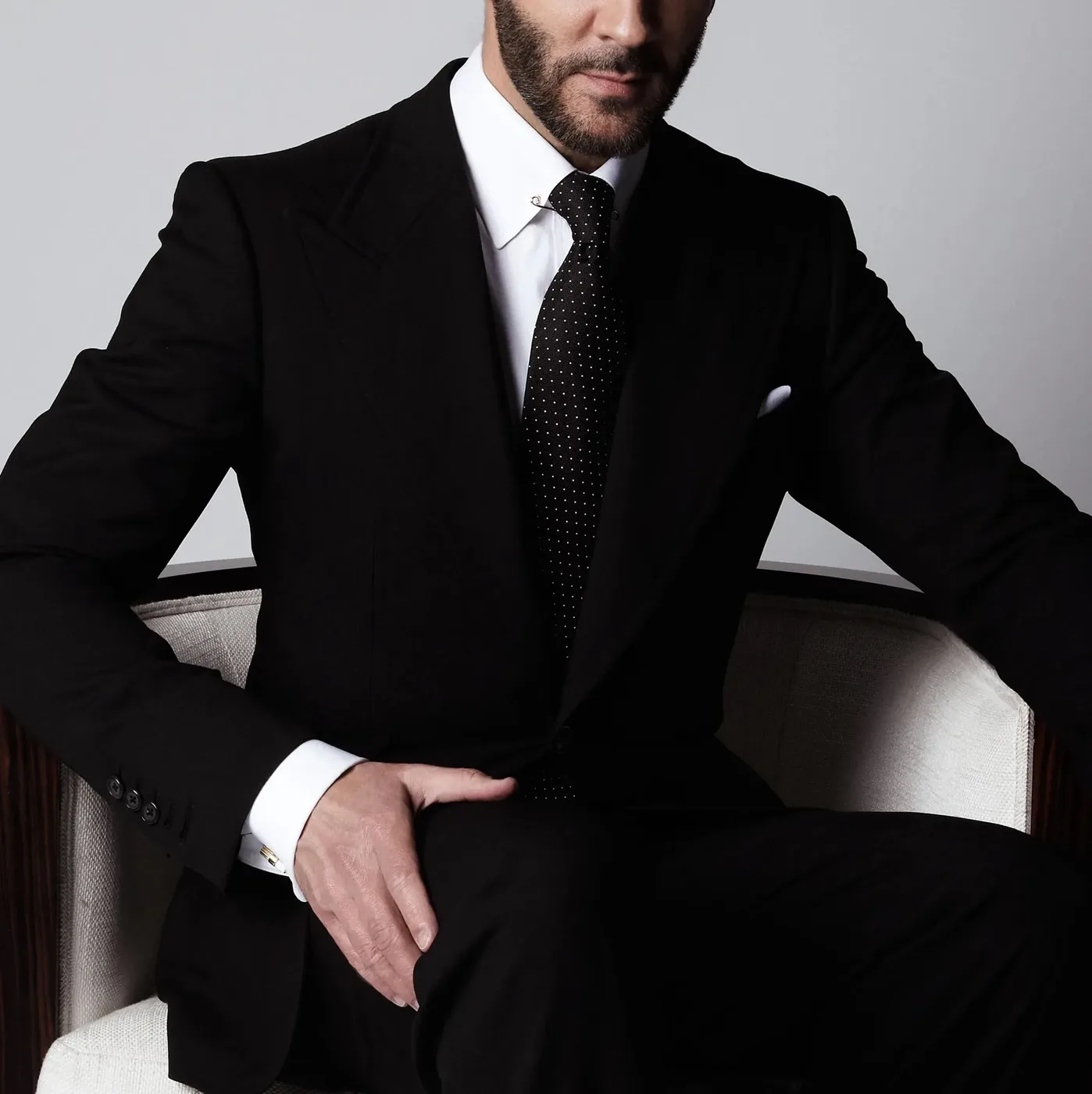 Mens Suit Vert Tom Ford 10 Cropped