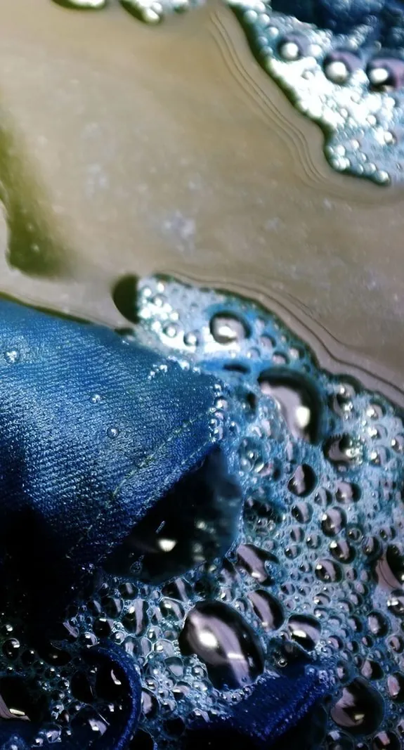 Garments being inspected for water damage restoration in San Francisco by Alex's Team