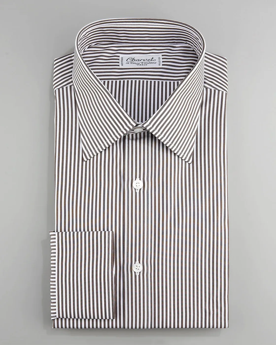 Mens Dress Shirt Vert Charvet 1