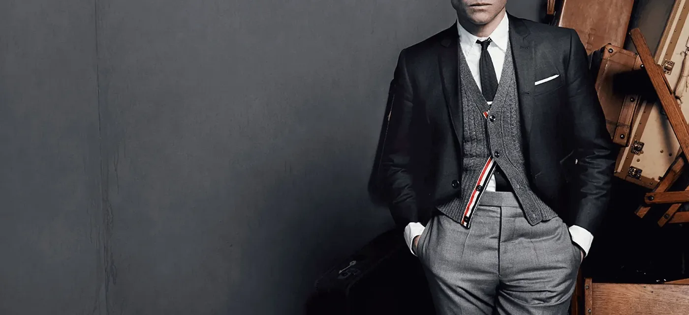 Mens Suit Hz Thom Browne 2 Cropped