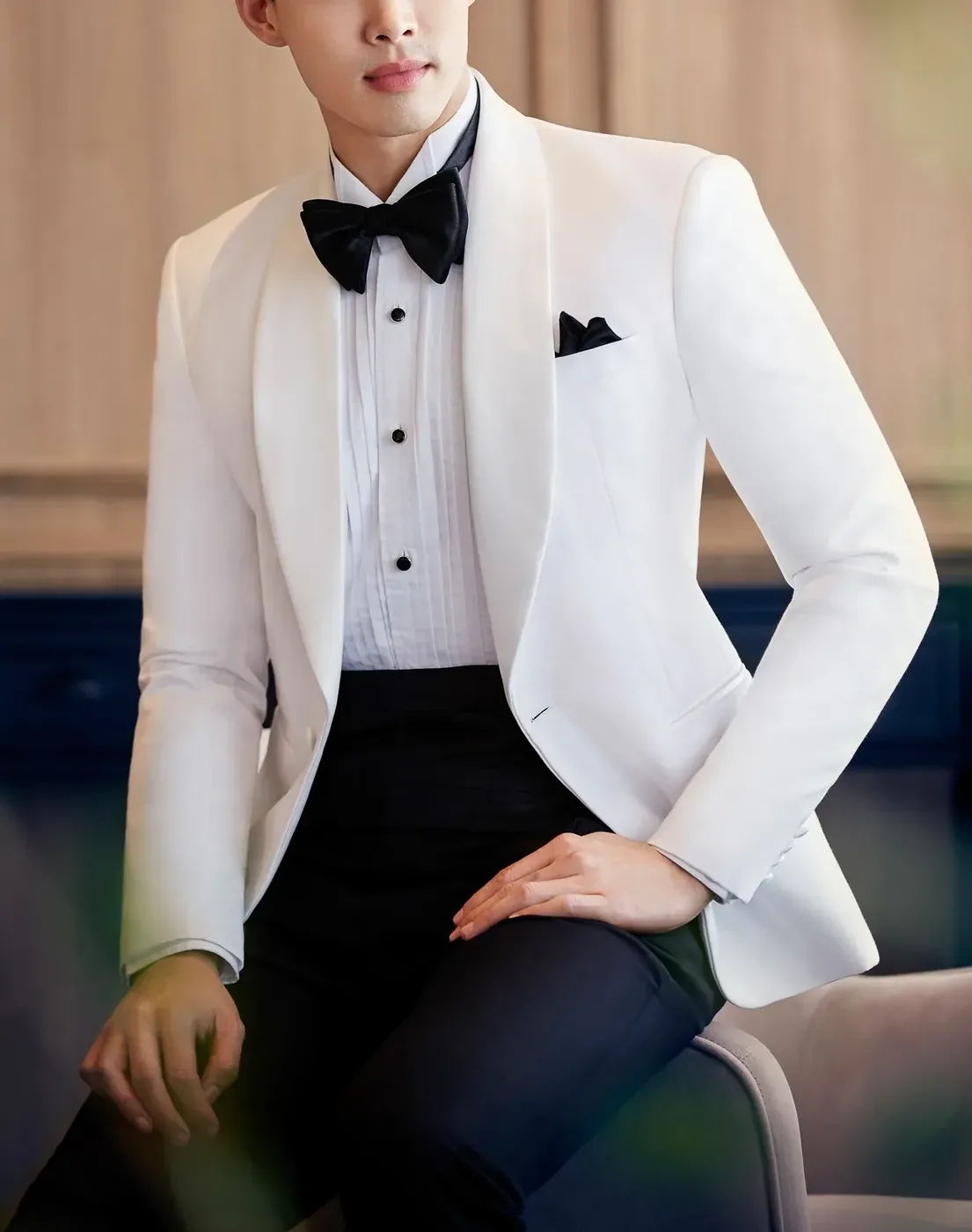 Mens Suit Vert Groom 2 Cropped