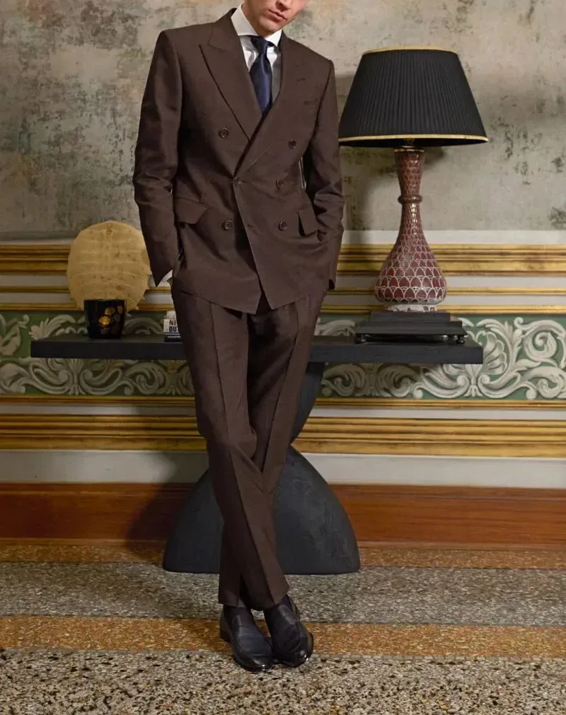Mens Suit Vert Tom Ford 8 Cropped