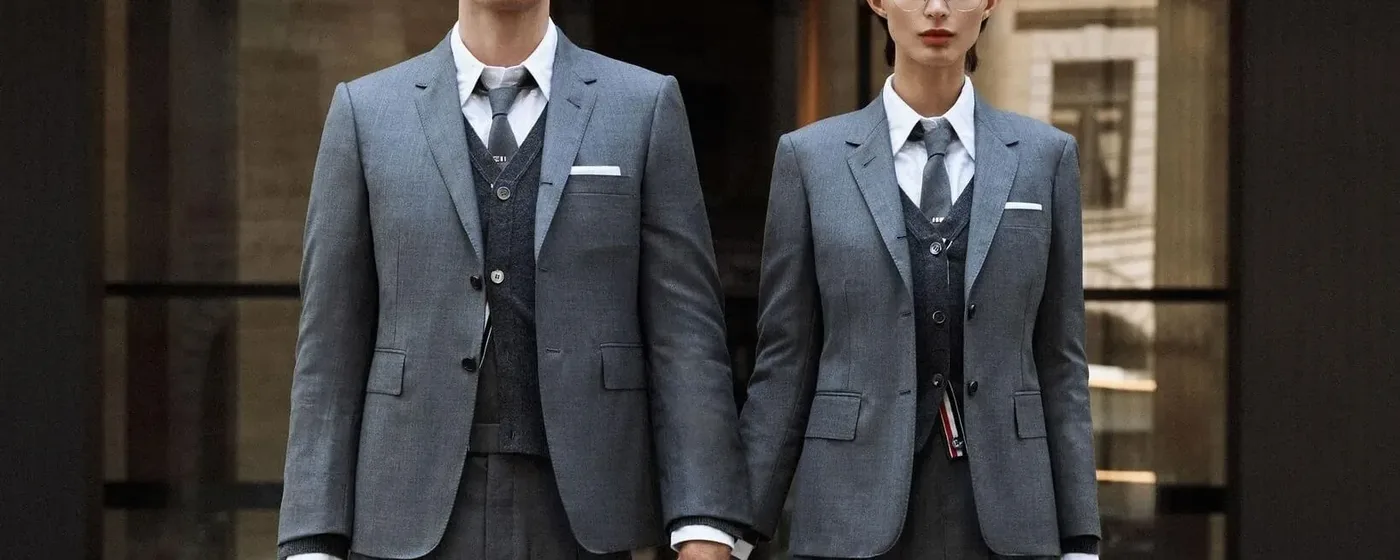 Mens Suit Hz Thom Browne 5 Cropped