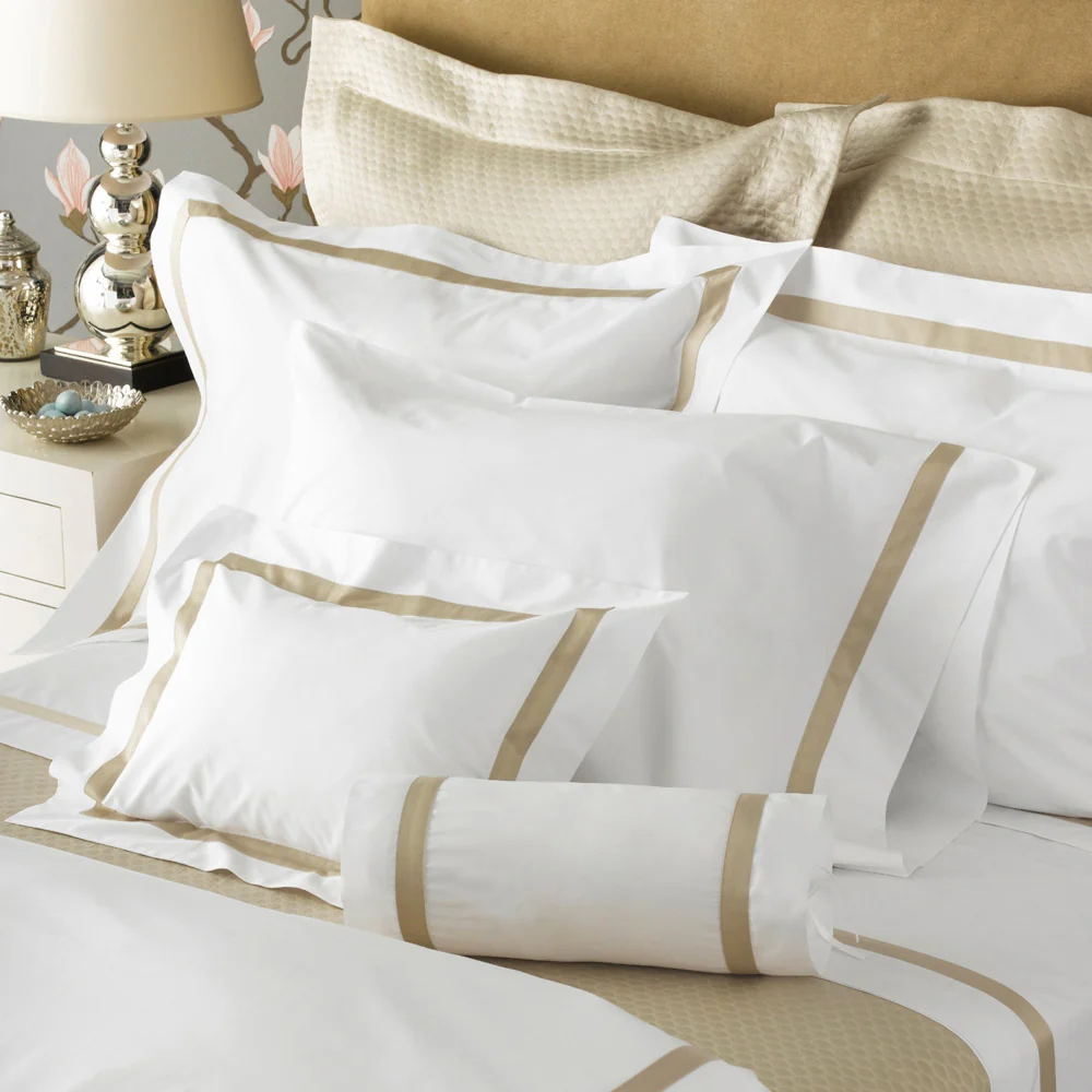 Luxury bed linen care for Frette, Matouk, and Pratesi