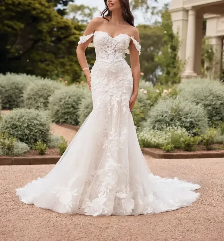 Wedding Gown Vert Bride 5 Cropped