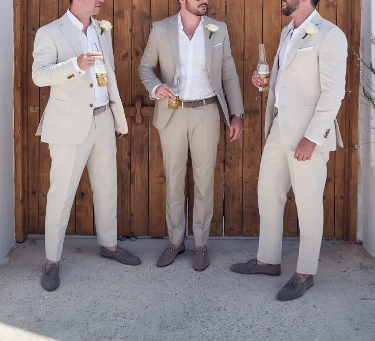 Groomsman attire pressing for day of at Cornerstone Sonoma