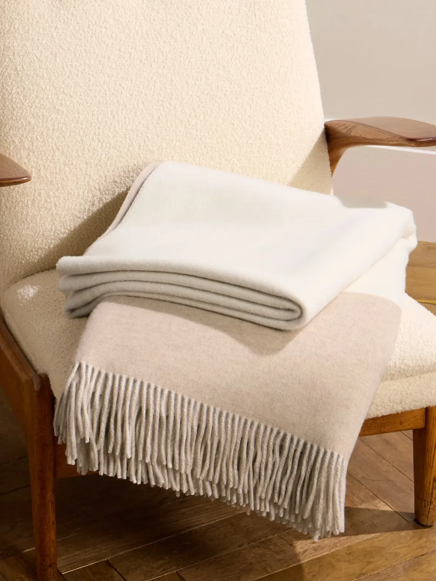 Brunello Cucinelli throw cleaning in Woodside